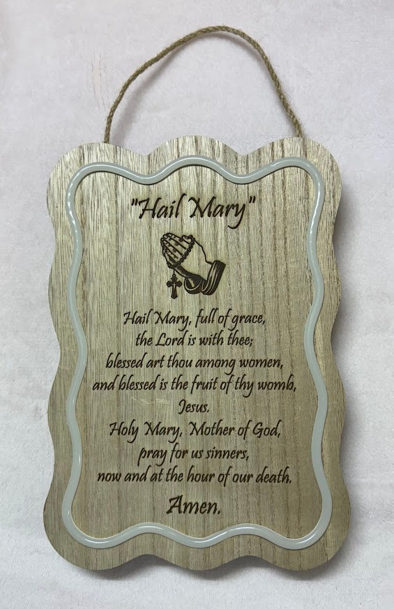 Short Prayer Night Light Hail Mary