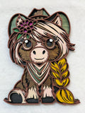 Highland Pony 5 layers