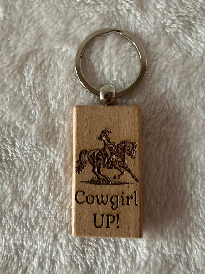 Keychain Cowgirl UP!