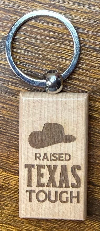 Key chain Raised Texas Tough