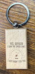 Key Chain Yes Officer
