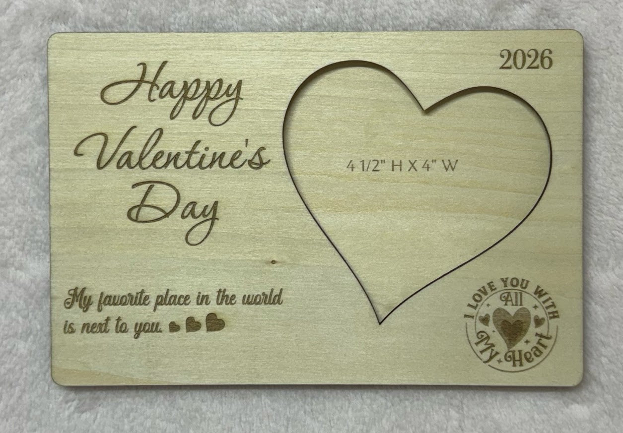 Valentines Day Picture Frame