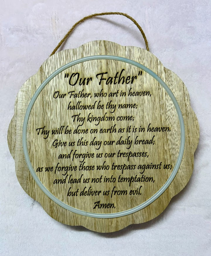 Short Prayer Night Light Our Father